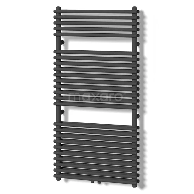 Proxima Towel radiator | 60x120 cm Dark grey 1135 W att Steel Central heating DR69-0612RDN DR69-0612RD_Hw_3200.jpg