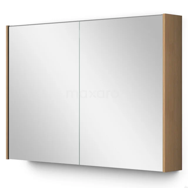 Spiegelkast Met Verlichting Modulo 100x70 Honing eik K99-1000-59009-64 Spiegelkast Met Verlichting Modulo 100x70 Honing eik K99-1000-59009-64