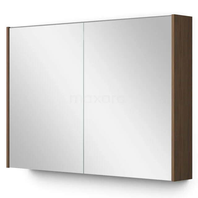 Spiegelschrank mit Beleuchtung Modulo 100x70 Nussbaum K99-1000-59009-65