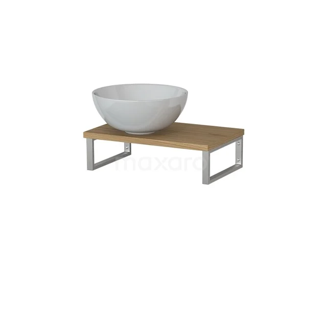 Modulo Pico Waschtischplatte mit Aufsatzwaschbecken | 41 cm Naturfurnier Hochglanz Weiß Keramik TMK01-00663 Modulo Pico Waschtischplatte mit Aufsatzwaschbecken | 41 cm Naturfurnier Hochglanz Weiß Keramik TMK01-00663