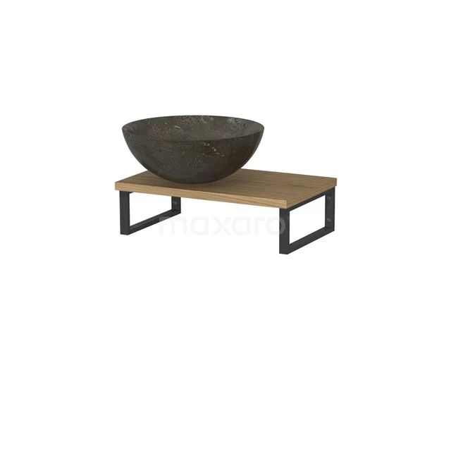 Modulo Pico Washbasin Top with Basin | 41 cm Natural Veneer Blue Stone Natural Stone TMK01-00686 Modulo Pico Washbasin Top with Basin | 41 cm Natural Veneer Blue Stone Natural Stone TMK01-00686