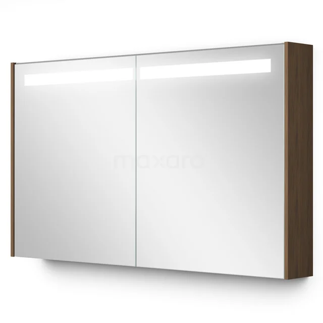 Mirror Cabinet With Lighting Modulo 120x70 Walnut K99-1200-59008-65