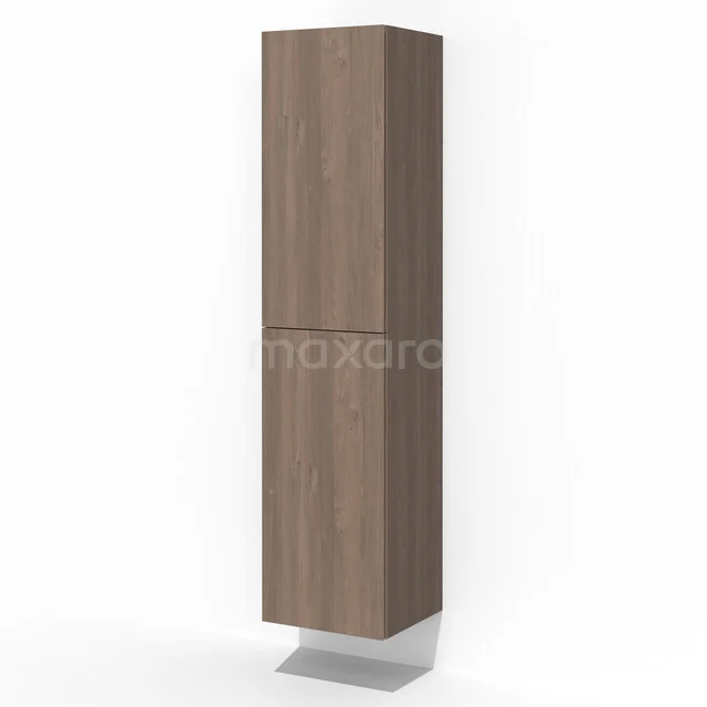Alto Bathroom cabinet | 170 cm Mid brown oak Handle-less fronts 8 vakken BKK15-00007