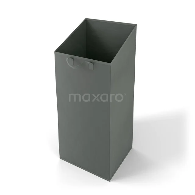 Grey laundry basket, 31x76 cm, suitable for Alto bathroom cabinet WM-3176