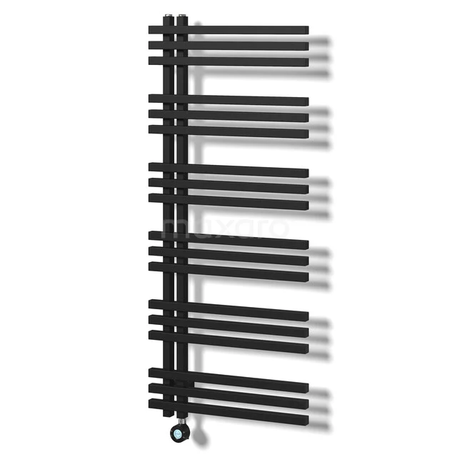 Kepler  Radiator Elektrisch | 55x130 cm Mat zwart 600 Watt Aluminium DR63_0513SBN-EN
