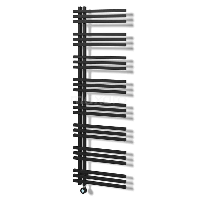 Kepler  Radiator Elektrisch | 55x174 cm Mat zwart 1242 Watt Aluminium DR63_0517SBN-EN
