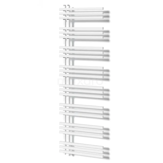 Kepler Handdoekradiator | 55x174 cm Mat wit 1242 Watt Aluminium Centrale verwarming DR63_0517SWN