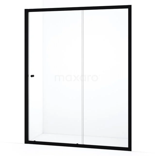 Ruby Allure Douchedeur | 150 cm Mat zwart Helder glas Schuifdeur S0820-1500MN Ruby Allure Douchedeur | 150 cm Mat zwart Helder glas Schuifdeur S0820-1500MN