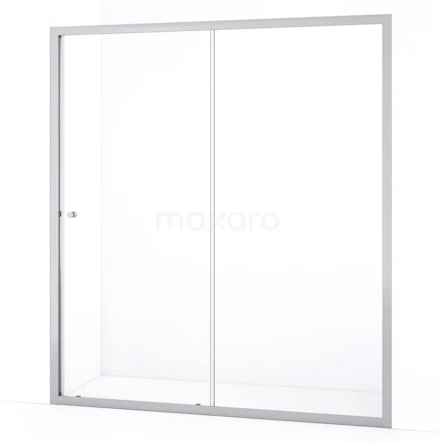 Ruby Allure Duschtür | 180 cm Chrom Klarglas Schiebetür S0820-1800C