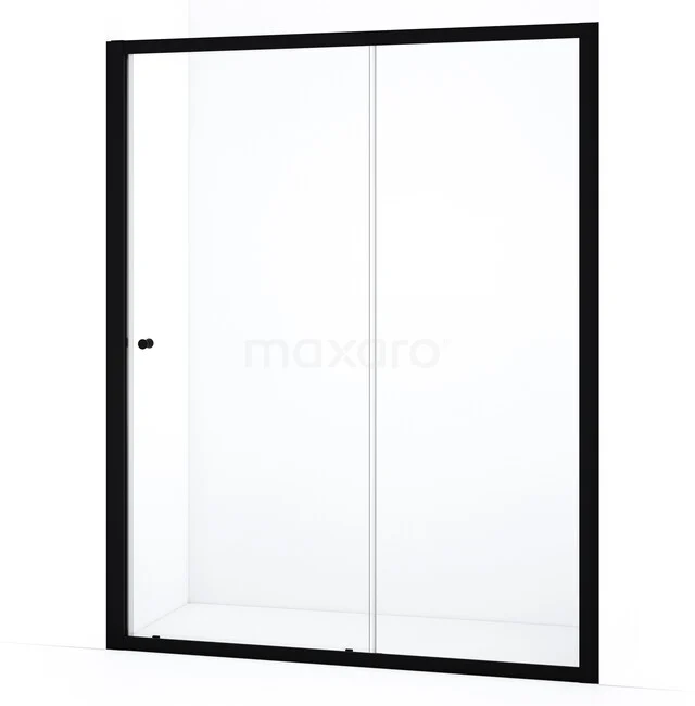 Ruby Allure Douchedeur | 150 cm Mat zwart Helder glas Schuifdeur S0850-1500MN Ruby Allure Douchedeur | 150 cm Mat zwart Helder glas Schuifdeur S0850-1500MN