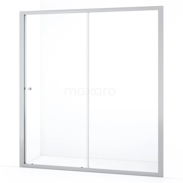 Ruby Allure Duschtür | 180 cm Chrom Klarglas Schiebetür S0850-1800C