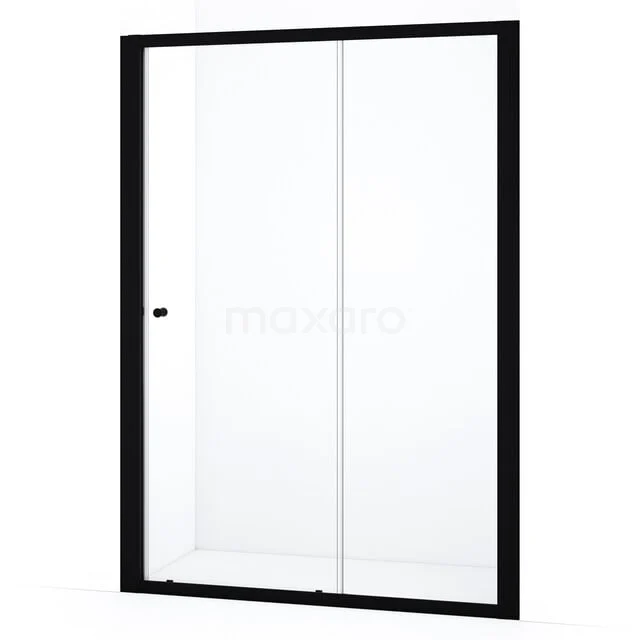 Ruby Allure Douchedeur | 135 cm Mat zwart Helder glas Schuifdeur S0880-1300MN Ruby Allure Douchedeur | 135 cm Mat zwart Helder glas Schuifdeur S0880-1300MN