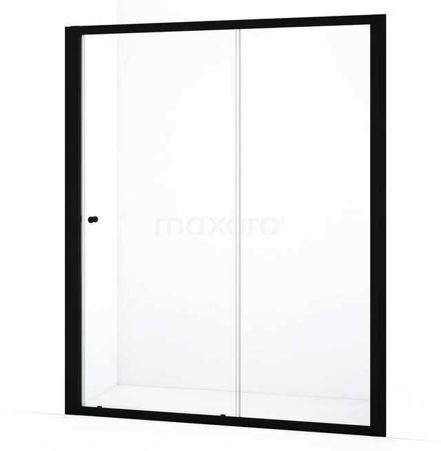 Ruby Allure Douchedeur | 165 cm Mat zwart Helder glas Schuifdeur S0880-1600MN Ruby Allure Douchedeur | 165 cm Mat zwart Helder glas Schuifdeur S0880-1600MN