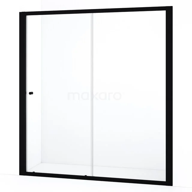 Ruby Allure Douchedeur | 185 cm Mat zwart Helder glas Schuifdeur S0880-1800MN Ruby Allure Douchedeur | 185 cm Mat zwart Helder glas Schuifdeur S0880-1800MN