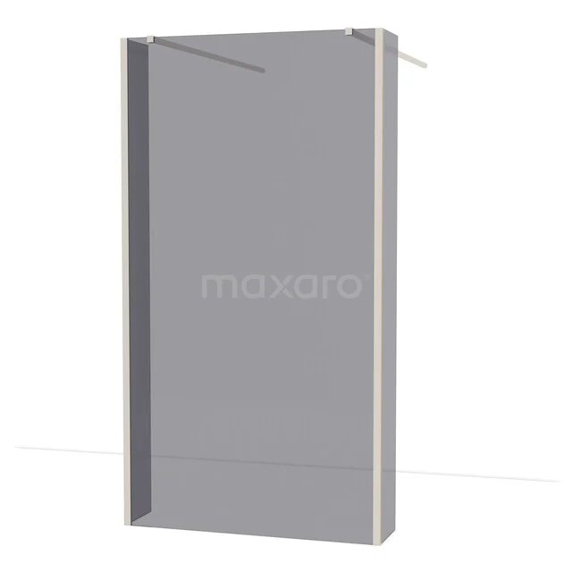 Diamond begehbare Dusche | 105 cm Edelstahl Freistehende Wand mit Seitenwänden IDG110381BR Diamond begehbare Dusche | 105 cm Edelstahl Freistehende Wand mit Seitenwänden IDG110381BR