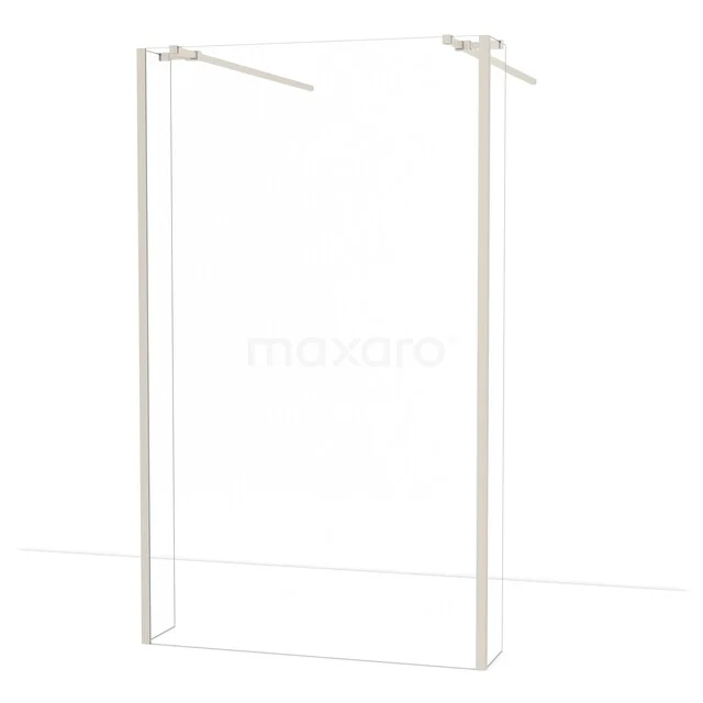 Diamond begehbare Dusche | 115 cm Edelstahl Freistehende Wand mit Seitenwänden IDG120360BR Diamond begehbare Dusche | 115 cm Edelstahl Freistehende Wand mit Seitenwänden IDG120360BR