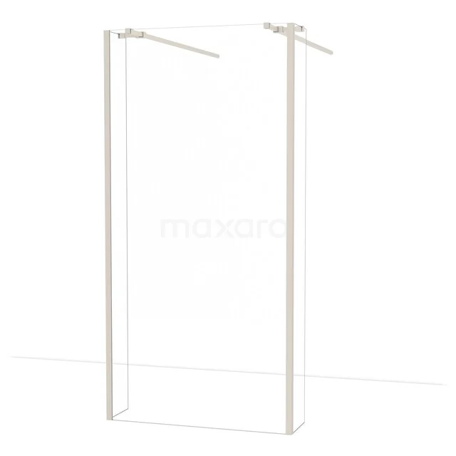 Diamond begehbare Dusche | 95 cm Edelstahl Freistehende Wand mit Seitenwänden IDG100360BR Diamond begehbare Dusche | 95 cm Edelstahl Freistehende Wand mit Seitenwänden IDG100360BR