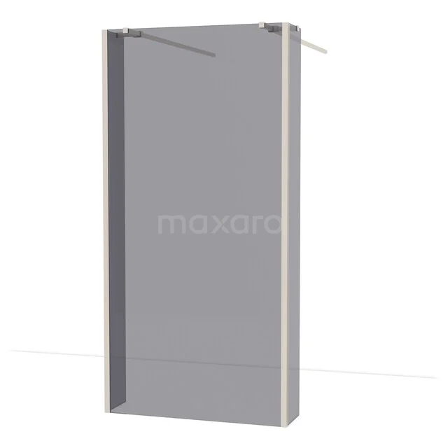 Diamond begehbare Dusche | 95 cm Edelstahl Freistehende Wand mit Seitenwänden IDG100361BR Diamond begehbare Dusche | 95 cm Edelstahl Freistehende Wand mit Seitenwänden IDG100361BR