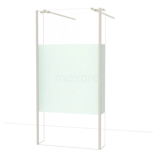 Diamond begehbare Dusche | 95 cm Edelstahl Freistehende Wand mit Seitenwänden IDG100363BR Diamond begehbare Dusche | 95 cm Edelstahl Freistehende Wand mit Seitenwänden IDG100363BR
