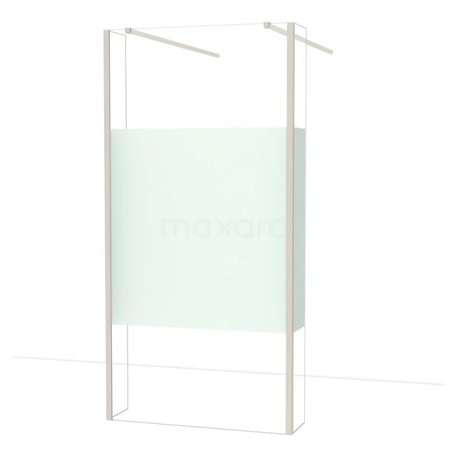 Diamond begehbare Dusche | 95 cm Edelstahl Freistehende Wand mit Seitenwänden IDG100383BR Diamond begehbare Dusche | 95 cm Edelstahl Freistehende Wand mit Seitenwänden IDG100383BR