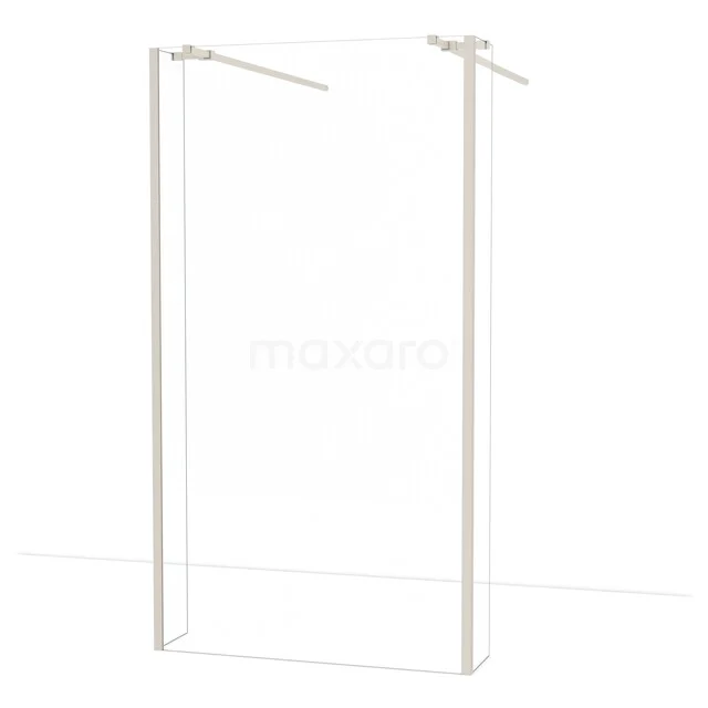 Diamond begehbare Dusche | 105 cm Edelstahl Freistehende Wand mit Seitenwänden IDG110360BR Diamond begehbare Dusche | 105 cm Edelstahl Freistehende Wand mit Seitenwänden IDG110360BR