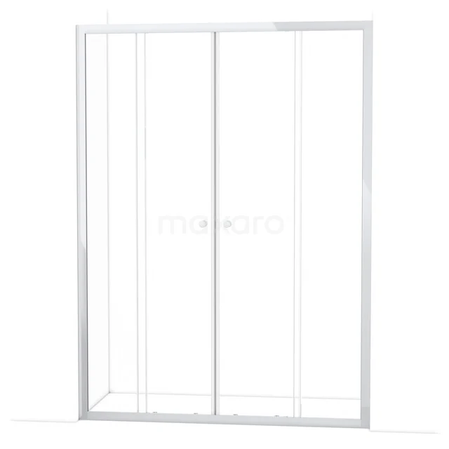Ruby Allure Douchedeur | 150 cm Chroom Helder glas Schuifdeur S1620-1500C Ruby Allure Douchedeur | 150 cm Chroom Helder glas Schuifdeur S1620-1500C