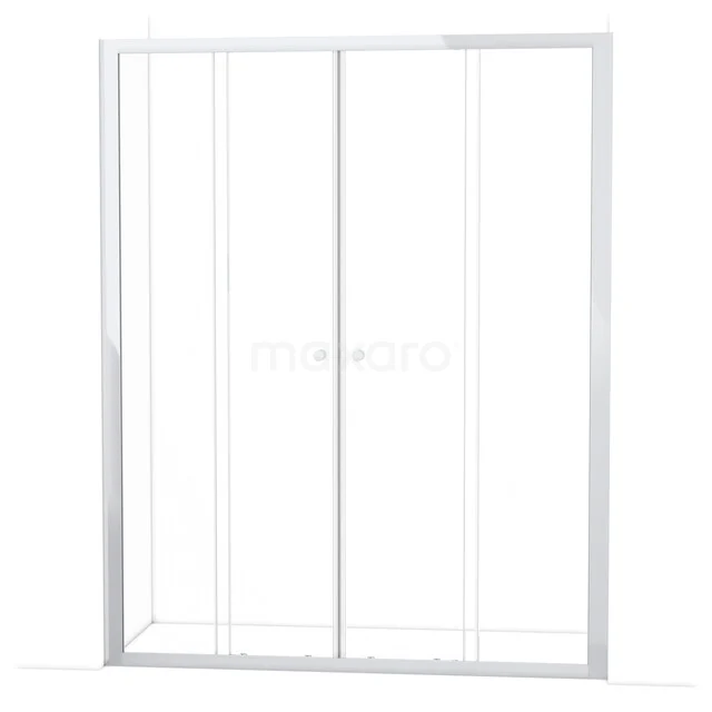 Ruby Allure Shower door | 160 cm Chrome Clear glass Sliding door S1650-1600C Ruby Allure Shower door | 160 cm Chrome Clear glass Sliding door S1650-1600C