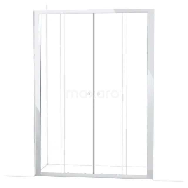 Ruby Allure Shower door | 145 cm Chrome Clear glass Sliding door S1680-1400C Ruby Allure Shower door | 145 cm Chrome Clear glass Sliding door S1680-1400C