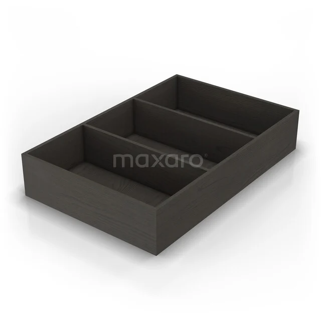 Ladeverdeler Modulo Plus, 3-vaks, Espresso eik DV210-3203-63 Ladeverdeler Modulo Plus, 3-vaks, Espresso eik DV210-3203-63