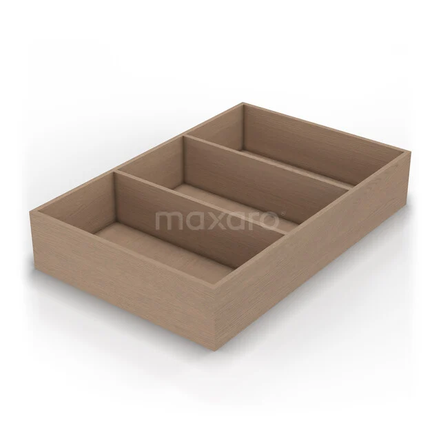 Ladeverdeler Modulo Plus, 3-vaks, Naturel eik DV210-3203-61