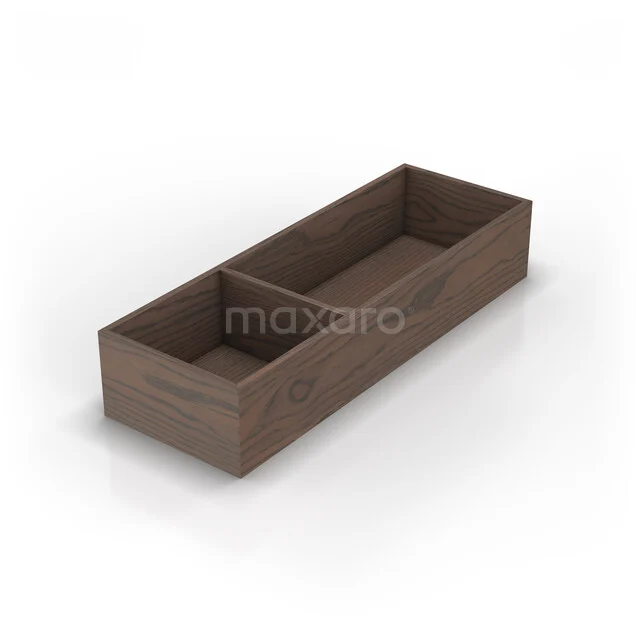 Modulo Plus distribution box, 2 compartments, Cocoa oak DV110-3202-62 Modulo Plus distribution box, 2 compartments, Cocoa oak DV110-3202-62