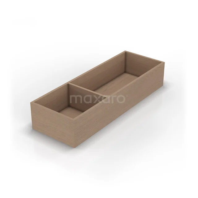 Ladeverdeler Modulo Plus, 2-vaks, Naturel eik DV110-3202-61