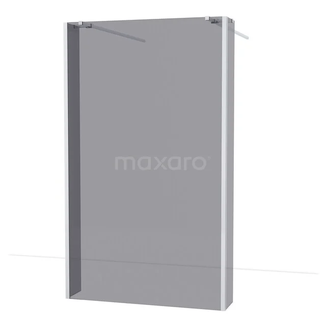 Diamond Inloopdouche | 115 cm Chroom Rookglas Vrijstaande wand met zijwanden IDG120361CN Diamond Inloopdouche | 115 cm Chroom Rookglas Vrijstaande wand met zijwanden IDG120361CN