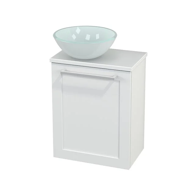 White bathroom unit with ceramic vanity units with basin, sleek design and storage space, ideal for a modern bathroom style.