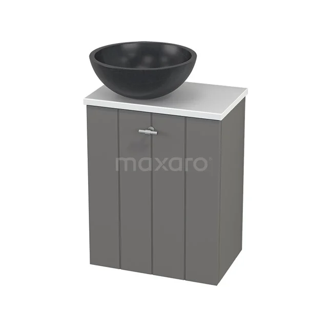 Toiletmeubel met Waskom Natuursteen Modulo+ Pico Basalt 41cm BMC000265