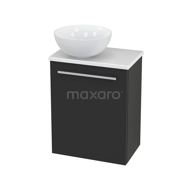 Toiletmeubel met Waskom Keramiek Modulo+ Pico Carbon 41cm BMC000325