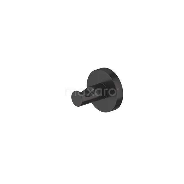 Radius Handdoekhaak | Zwart 150-0603MB