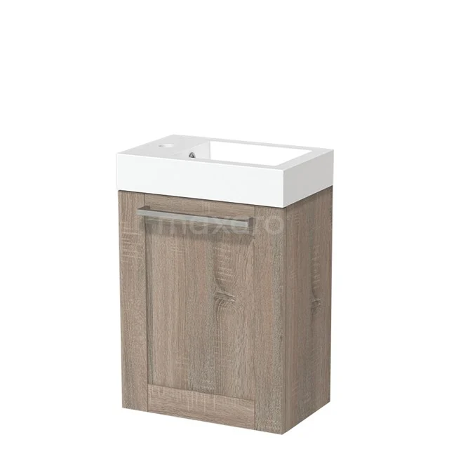 Modulo Pico Toilet unit with basin | 40 cm Oak Fronts Mineral marble TMW10-00227