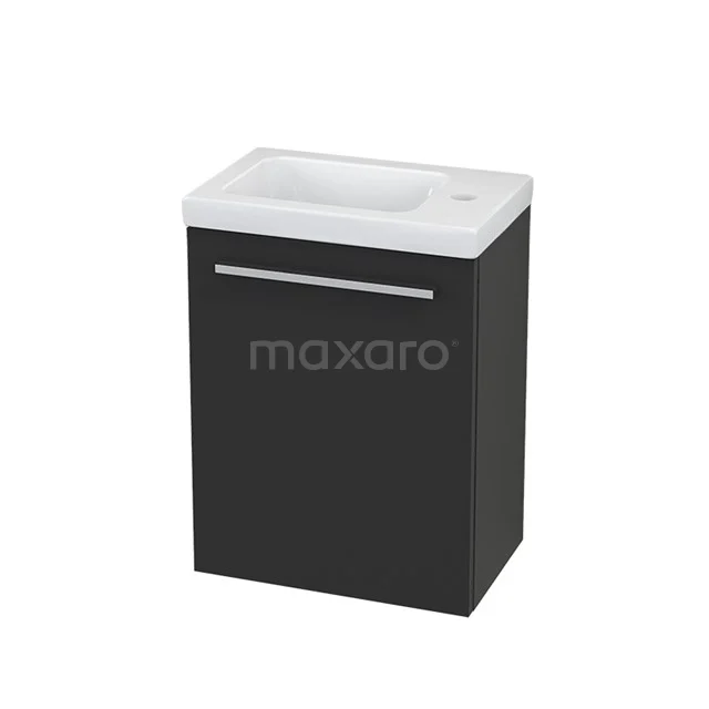 Toiletmeubel met Wastafel Keramiek Modulo+ Pico Carbon 40cm BMC001109