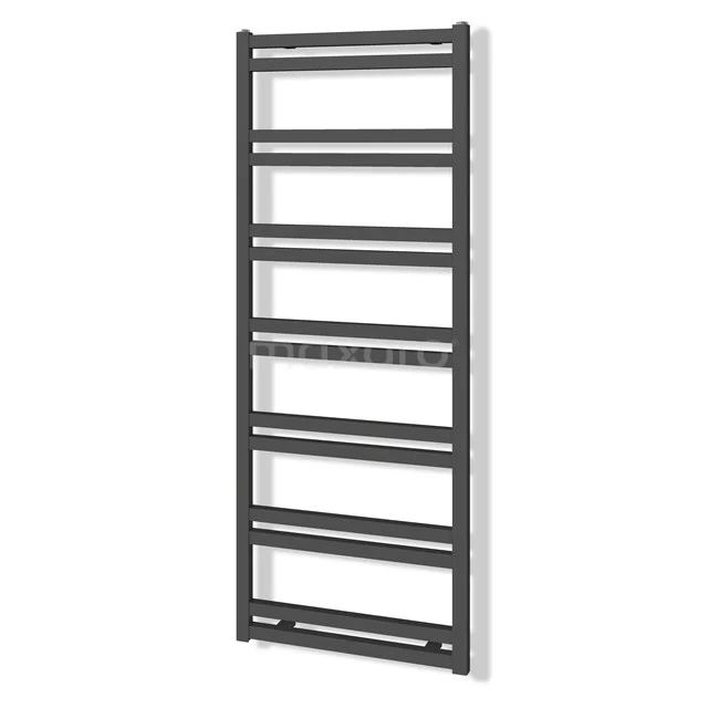 Sirius Handdoekradiator | 50x127,6 cm Donkergrijs 733 W att Aluminium Centrale verwarming DR66_0512RDN
