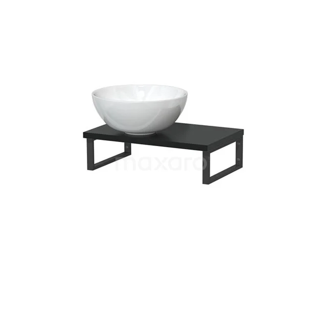 Modulo Pico Basin worktop with basin worktop | 41 cm Matte white High-gloss white Ceramic TMK01-00250