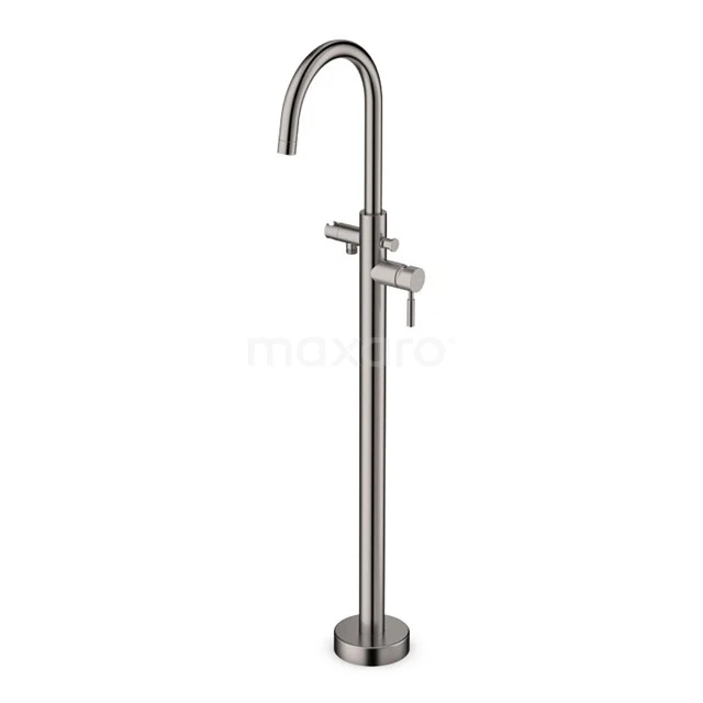 Radius Vrijstaande badkranen  | Rvs Eéngreeps mengkraan zonder handdouche   55.200.051BR