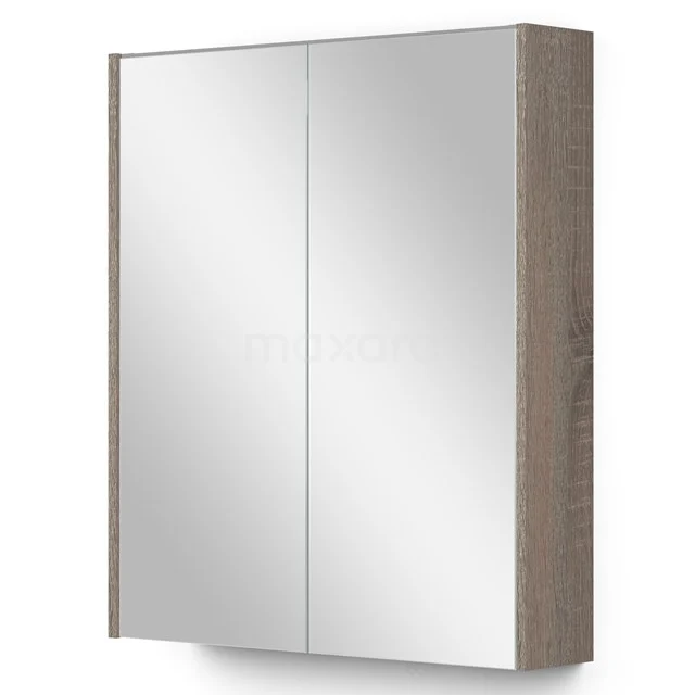 Mirror cabinet with lighting Modulo 60x70cm Oak K99-0600-59009-32