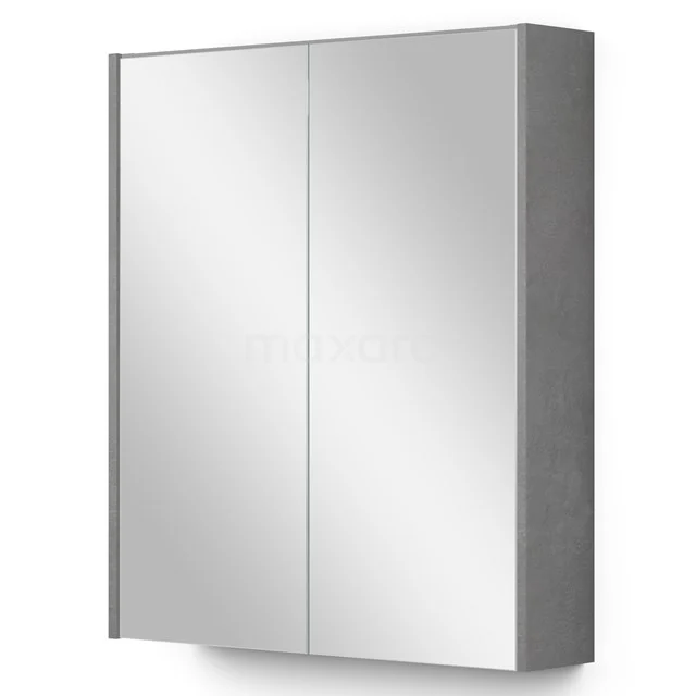 Mirror cabinet with lighting Modulo 60x70cm Light grey concrete K99-0600-59009-50