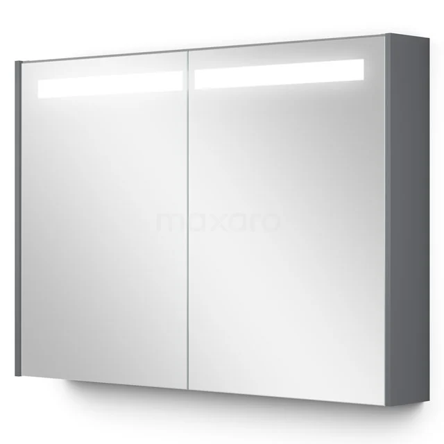 Mirror cabinet with lighting Modulo 100x70cm Mid grey K99-1000-59008-03