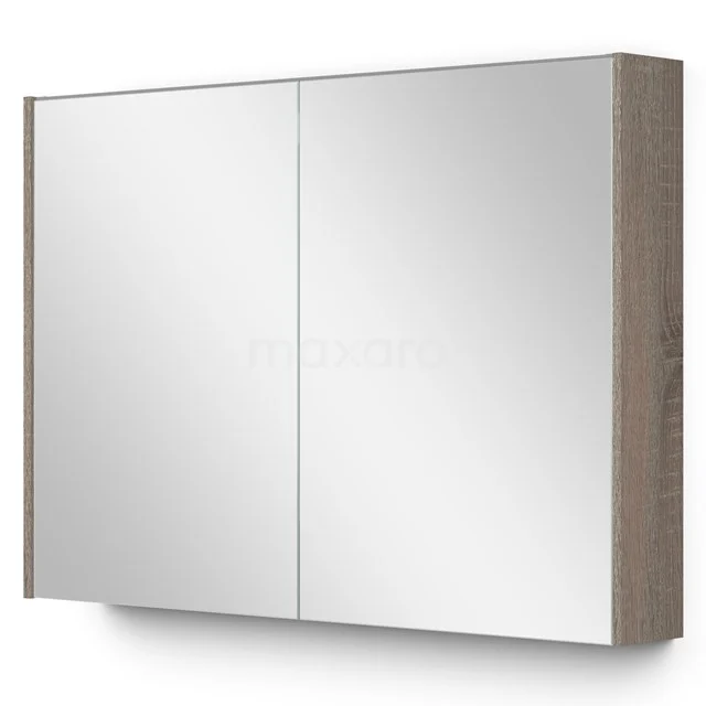 Mirror cabinet with lighting Modulo 100x70cm Oak K99-1000-59009-32
