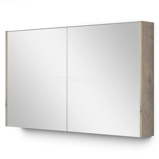 Mirror cabinet with lighting Modulo 120x70cm Light grey oak K99-1200-59009-33