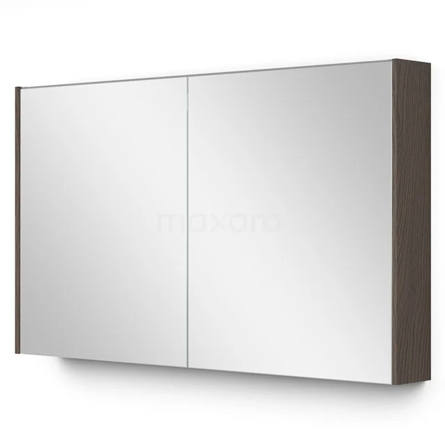 Mirror cabinet with lighting Modulo 120x70cm Dark brown oak K99-1200-59009-37