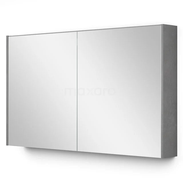 Mirror cabinet with lighting Modulo 120x70cm Light grey concrete K99-1200-59009-50