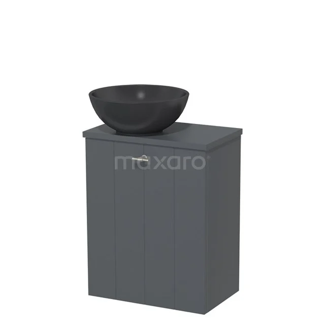 Toiletmeubel met Waskom Quartz Modulo Donkergrijs 41 cm TMK10-00228